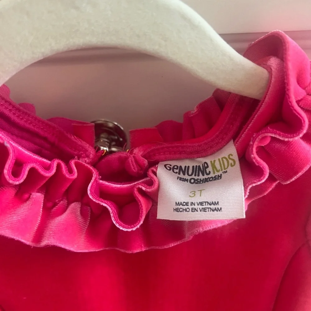 Pink Ruffle Dress - Picture 2 of 2